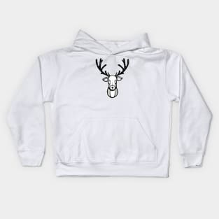 Holiday Reindeer Christmas Cheer Kids Hoodie